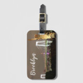 Brooklyn Bridge Bagagelabel (Voorkant (verticaal))