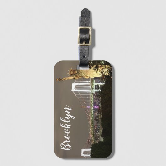 Brooklyn Bridge Bagagelabel (Voorkant (verticaal))