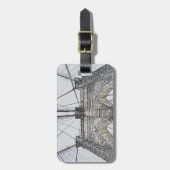 Brooklyn Bridge. Bagagelabel (Voorkant verticaal)
