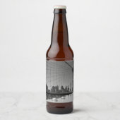 Brooklyn bridge bier etiket (Voorkant)