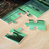 Brooklyn Bridge bij nacht Legpuzzel (Zijkant)