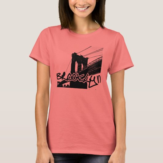 Brooklyn Bridge "Black" T-shirt (Voorkant)
