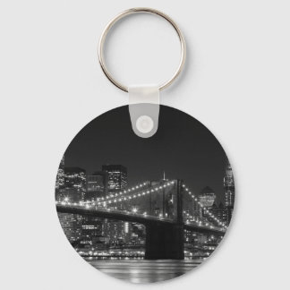 Brooklyn Bridge Black/White Sleutelhanger