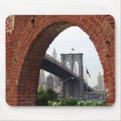 Brooklyn Bridge Brick Arch Mousepad Muismat (Voorkant)