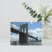 BROOKLYN BRIDGE BRIEFKAART (Staand voorkant)