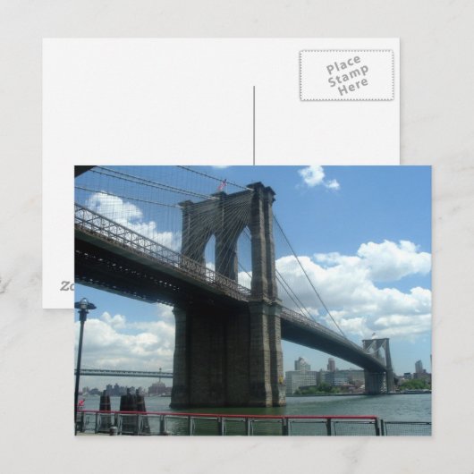 BROOKLYN BRIDGE BRIEFKAART (Voorkant / Achterkant)
