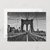 Brooklyn Bridge Briefkaart (Voorkant / Achterkant)