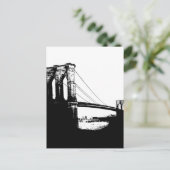  Brooklyn Bridge Briefkaart (Staand voorkant)