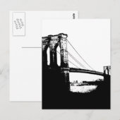  Brooklyn Bridge Briefkaart (Voorkant / Achterkant)