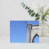 Brooklyn Bridge Briefkaart (Staand voorkant)
