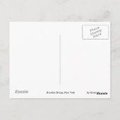 Brooklyn Bridge Briefkaart (Achterkant)