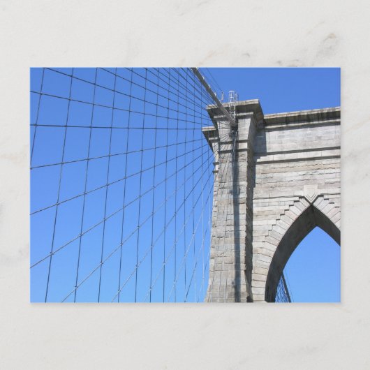 Brooklyn Bridge Briefkaart (Voorkant)
