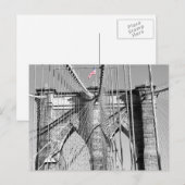 Brooklyn Bridge Briefkaart (Voorkant / Achterkant)