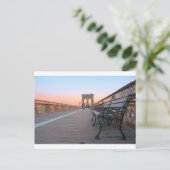 Brooklyn Bridge Briefkaart (Staand voorkant)