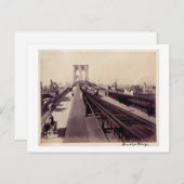  Brooklyn Bridge Briefkaart (Voorkant / Achterkant)