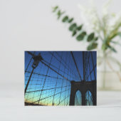 Brooklyn Bridge briefkaart (Staand voorkant)