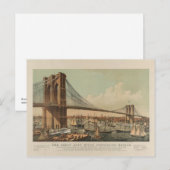 Brooklyn Bridge Briefkaart (Voorkant / Achterkant)