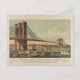 Brooklyn Bridge Briefkaart