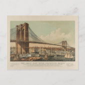 Brooklyn Bridge Briefkaart (Voorkant)