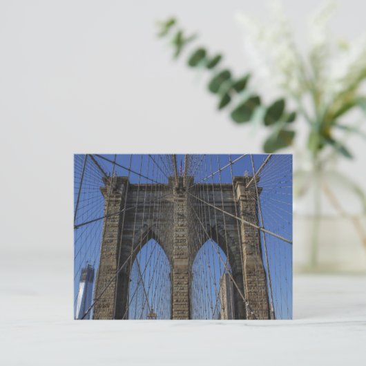 Brooklyn Bridge Briefkaart (Staand voorkant)