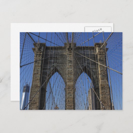 Brooklyn Bridge Briefkaart (Voorkant / Achterkant)