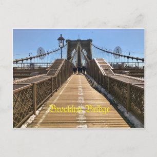 Brooklyn Bridge briefkaart