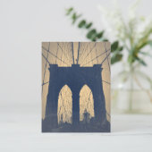 Brooklyn Bridge Briefkaart (Staand voorkant)