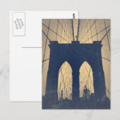 Brooklyn Bridge Briefkaart (Voorkant / Achterkant)