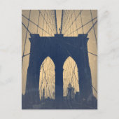Brooklyn Bridge Briefkaart (Voorkant)