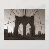 Brooklyn Bridge Briefkaart (Voorkant)