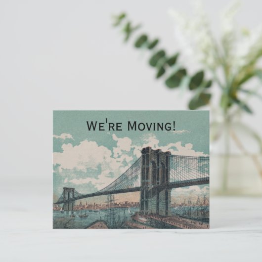 Brooklyn Bridge Briefkaart (Staand voorkant)