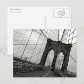 Brooklyn Bridge Briefkaart (Voorkant / Achterkant)