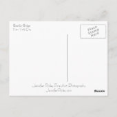 Brooklyn Bridge Briefkaart (Achterkant)