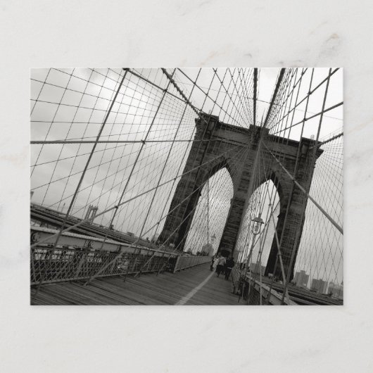 Brooklyn Bridge Briefkaart (Voorkant)