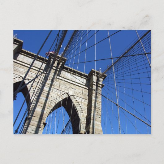 Brooklyn Bridge Briefkaart (Voorkant)