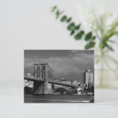 Brooklyn Bridge Briefkaart (Staand voorkant)