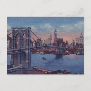  Brooklyn Bridge Briefkaart
