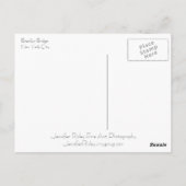 Brooklyn Bridge Briefkaart (Achterkant)