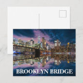 Brooklyn Bridge Briefkaart (Voorkant / Achterkant)