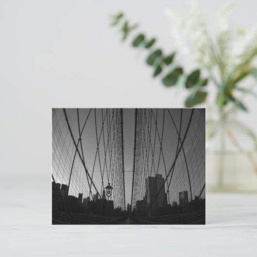 Brooklyn Bridge Briefkaart (Staand voorkant)