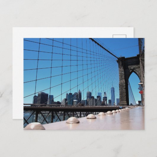 Brooklyn bridge briefkaart (Voorkant / Achterkant)