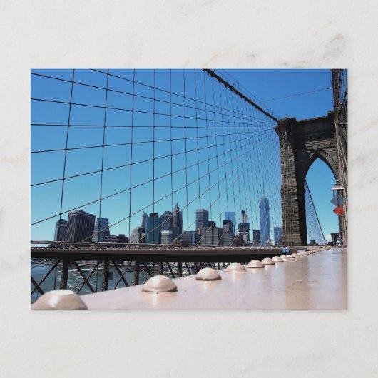 Brooklyn bridge briefkaart (Voorkant)