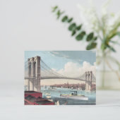Brooklyn Bridge Briefkaart (Staand voorkant)