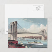 Brooklyn Bridge Briefkaart (Voorkant / Achterkant)