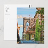 Brooklyn Bridge Briefkaart (Voorkant / Achterkant)