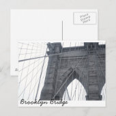Brooklyn Bridge Briefkaart (Voorkant / Achterkant)