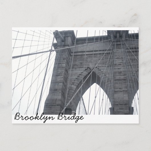 Brooklyn Bridge Briefkaart (Voorkant)