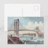 Brooklyn bridge briefkaart (Voorkant / Achterkant)