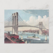 Brooklyn bridge briefkaart (Voorkant)
