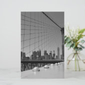 Brooklyn bridge briefpapier (Staand voorkant)